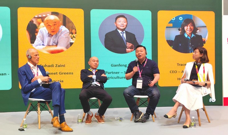 春沐源科技农业CEO赖赣峰出席亚洲国际果蔬展圆桌会议 阐述现代科技农业发展新理念